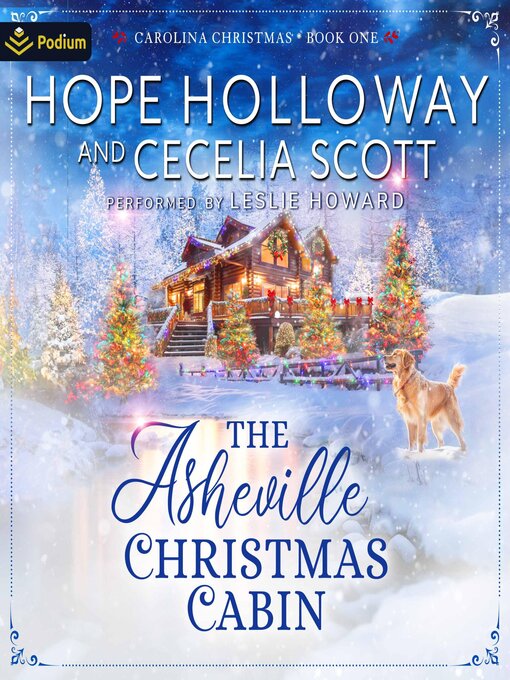 Cover image for The Asheville Christmas Cabin